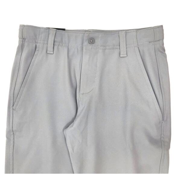 Under Armour Boys Gray Baseball Pants Adjustable Waist Youth Small - Picture 2 of 8